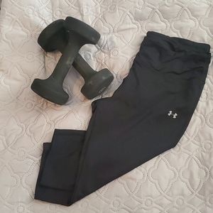 Black Under Armour Workout Capri
